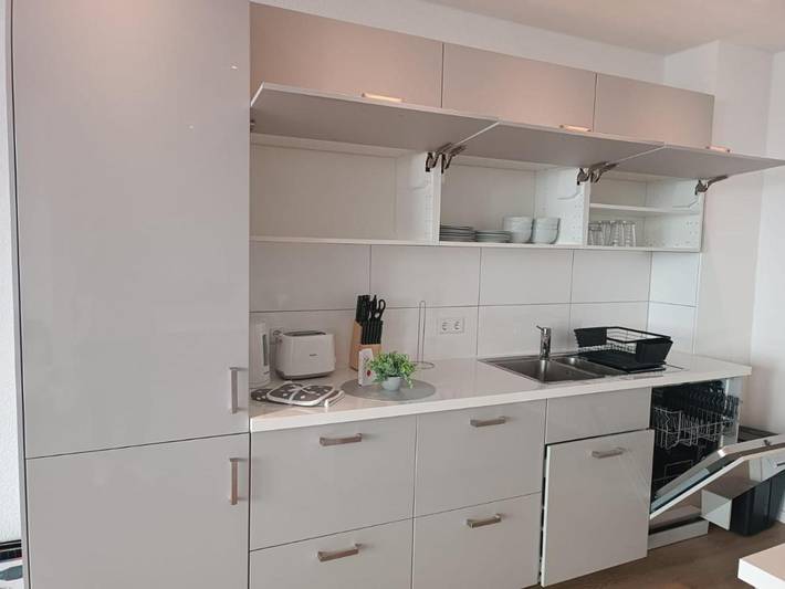 Ferienwohnung für 2 Personen, mit Balkon und Terrasse sowie Ausblick in Pforzheim