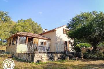 Gîte pour 4 personnes, avec jardin à Pontcirq