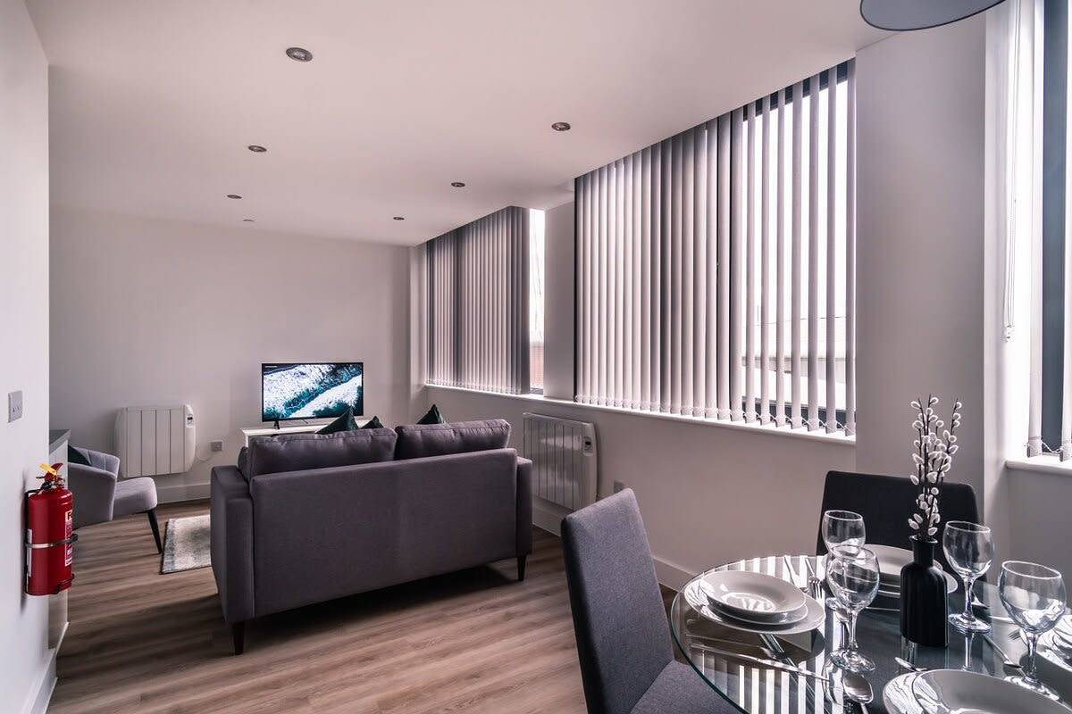 Appartement entier, Stay Zeni, Alexandra Rise Manchester Slick 1 Bed in Grand Manchester