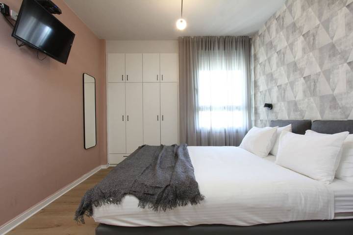 Appartement de vacances pour 3 personnes, avec balcon, adapté aux familles à Tel Aviv
