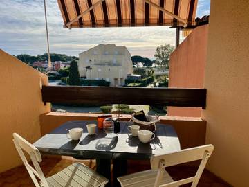 Gîte pour 4 personnes, avec balcon dans Plage de l'Argentière