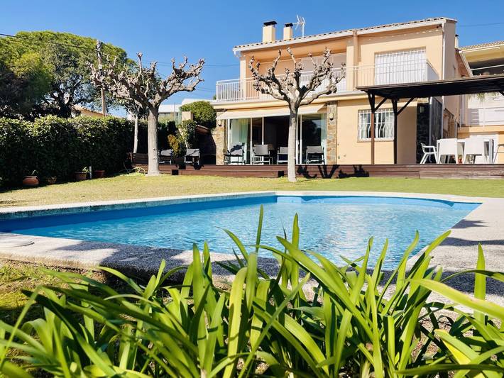 Casa de vacaciones para 8 personas, con terraza y piscina, Familias con niños en Platja d'Aro