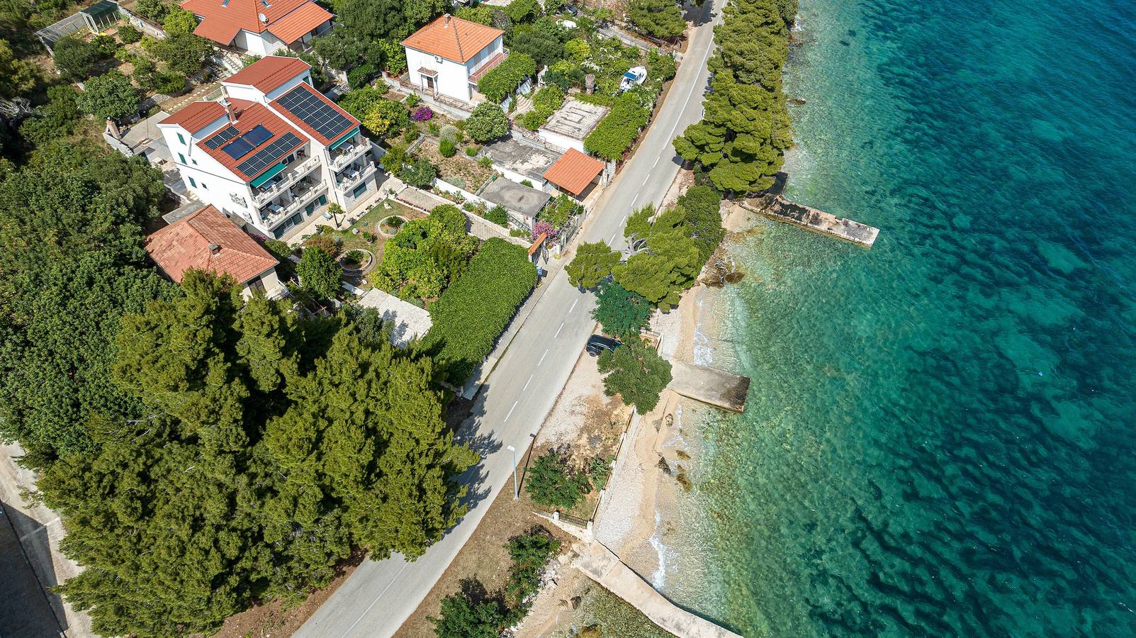 Ganze Wohnung, 1-Zimmer-Ferienwohnung am Strand Kuciste - Perna, Peljesac A-21507-a in Kuciste, Dubrovnik-Neretva