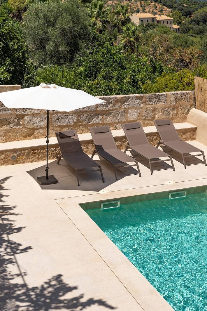 Vacation Home "Cas Suis 9" with Pool, Mountain View, Wi-Fi in Campanet, Majorca Center