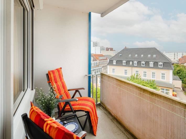 Apartamento inteiro, Apartamento 'Terracotta' com varanda e Wi-Fi in Norderney