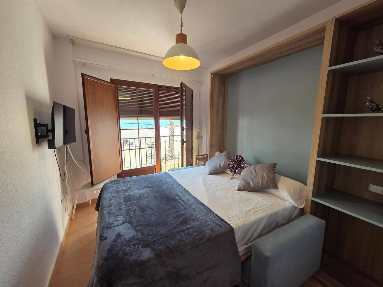 Appartement entier, Appartement de vacances pour 2 personnes avec balcon in La Vila Joiosa, Costa Blanca
