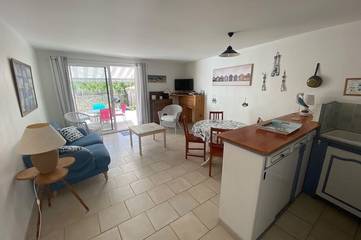 Gîte pour 4 personnes, avec terrasse, animaux acceptés à Ars-en-Ré