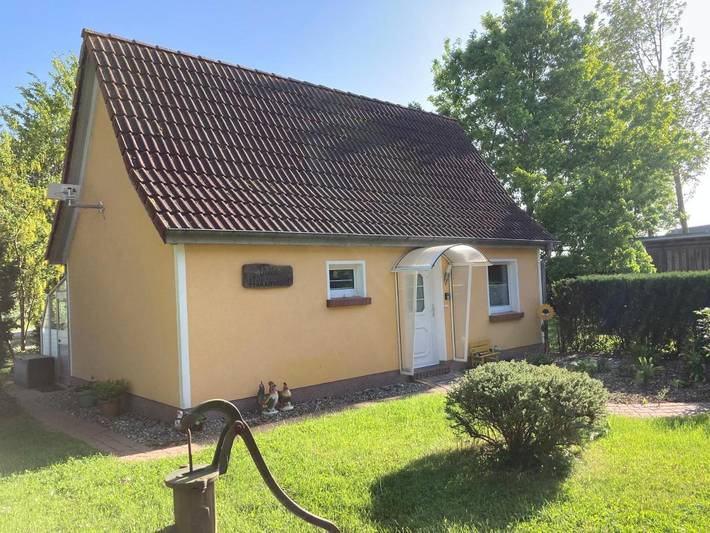 Ferienwohnung für 4 Personen, mit Ausblick und Garten