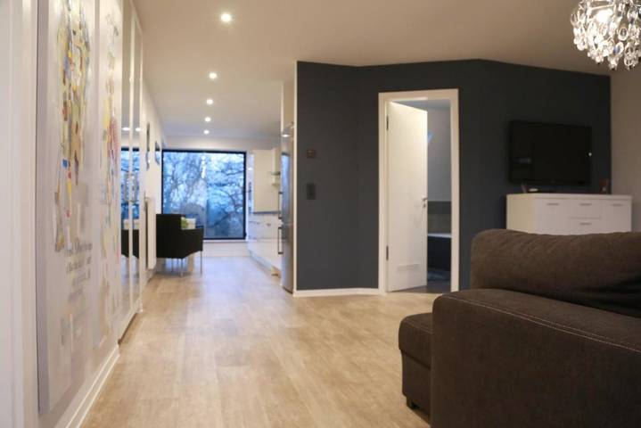 Ferienwohnung für 3 Personen, mit Balkon und Ausblick in Neubrandenburg