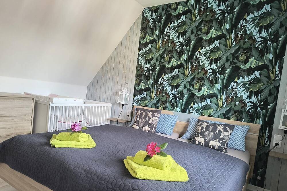 4* Fh mit Garten, Spielplatz, Sauna, Fitness, 2 Sz, Kü mit Geschirrspüler in Ludorf, Müritz