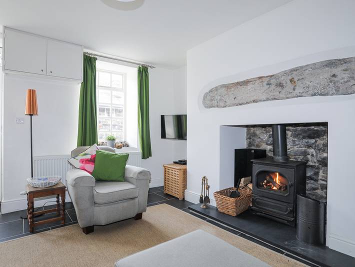 Quarryman's cottage in Beddgelert, Snowdonia