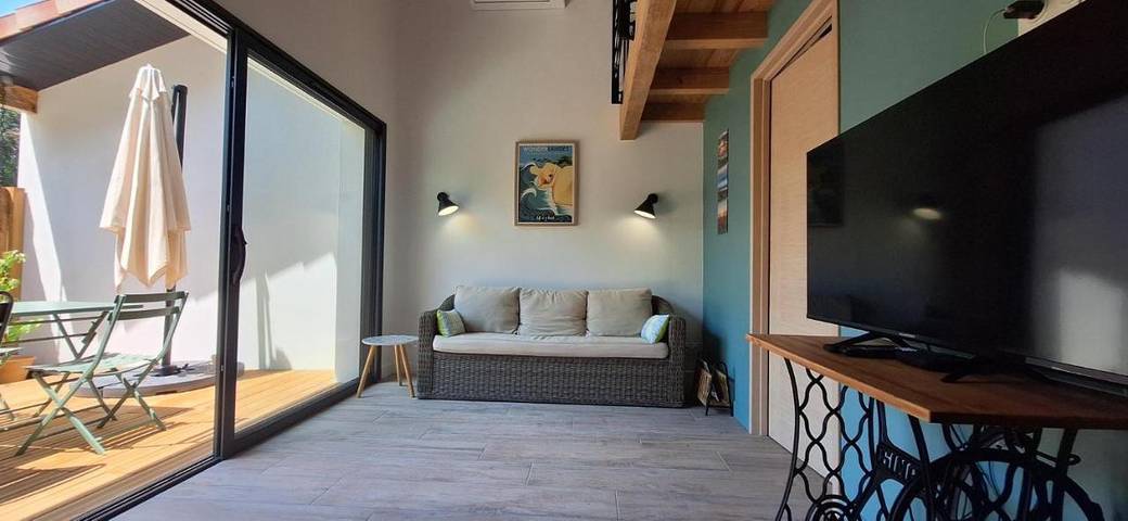 Appartement de vacances pour 3 personnes, avec terrasse