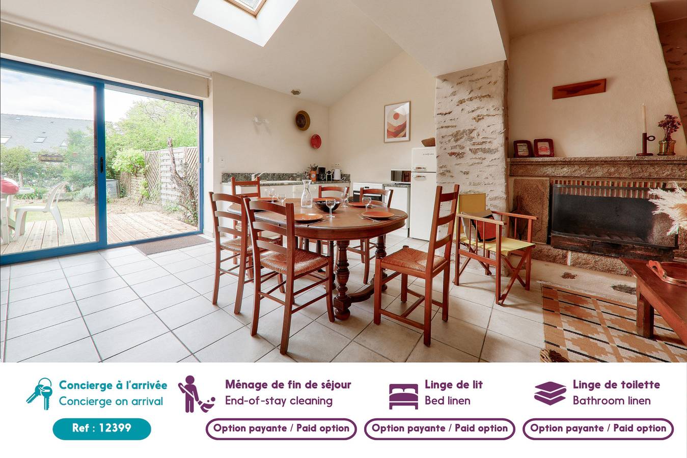 Maison pour 6 adultes/2 enfants avec jardin in Saint-Gildas-de-Rhuys, Côte des Mégalithes