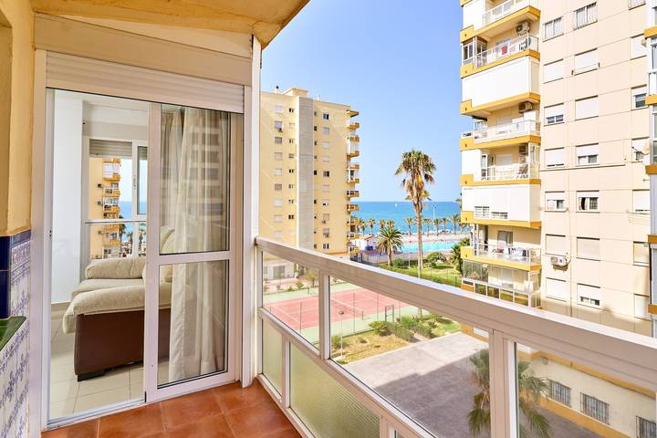 Ferienwohnung für 5 Personen, mit Balkon und Garten sowie Kinderpool in Algarrobo - 3