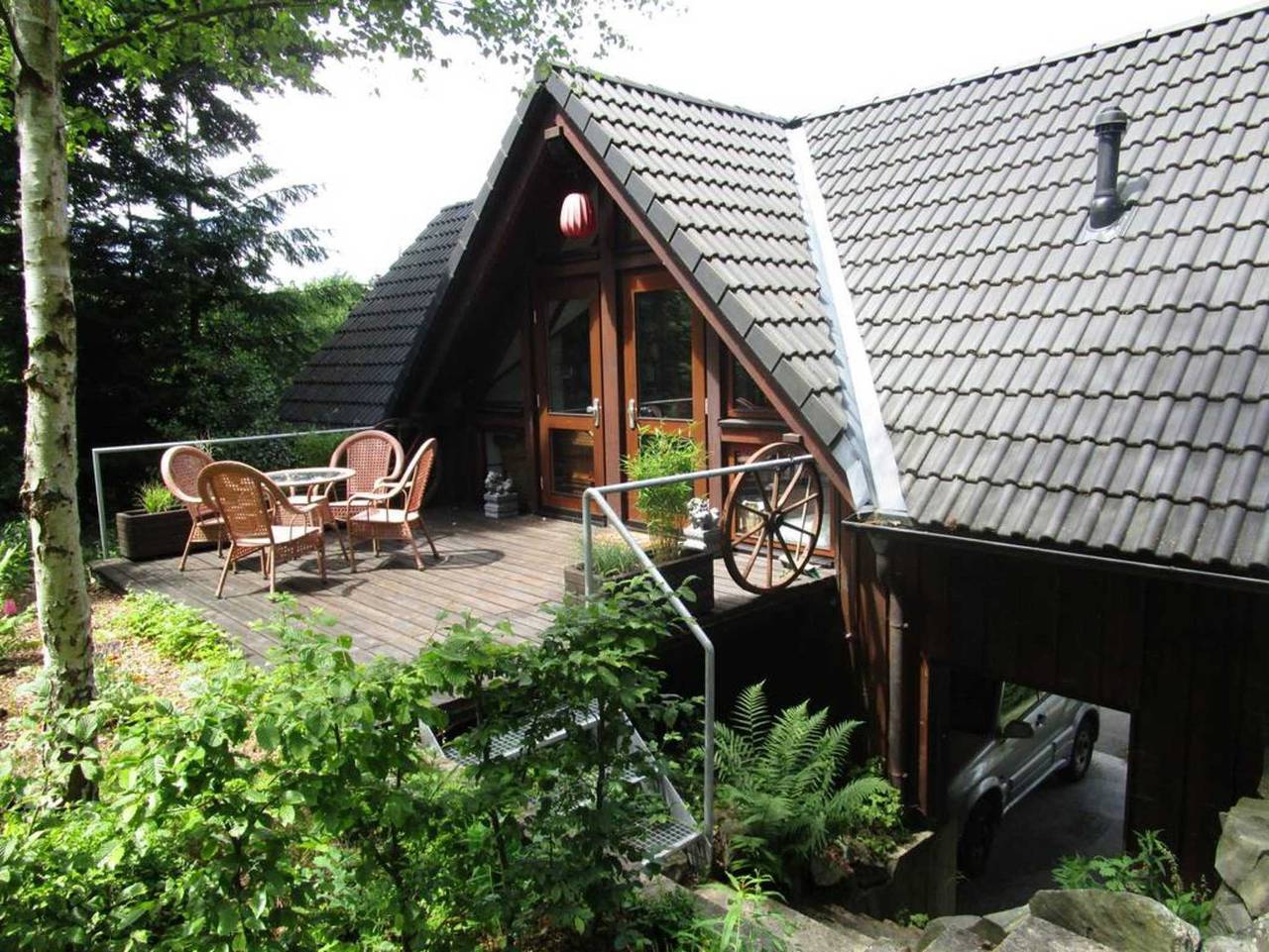 Ferienhaus im Grünen (mit E-Auto Ladesäule) in Morsbach, Oberbergischer Kreis