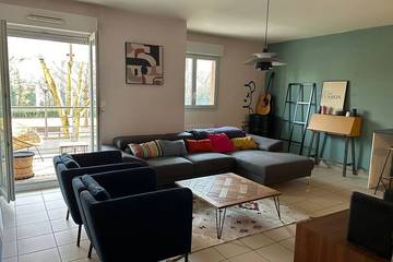 Gîte pour 4 personnes, avec balcon dans Cité Internationale