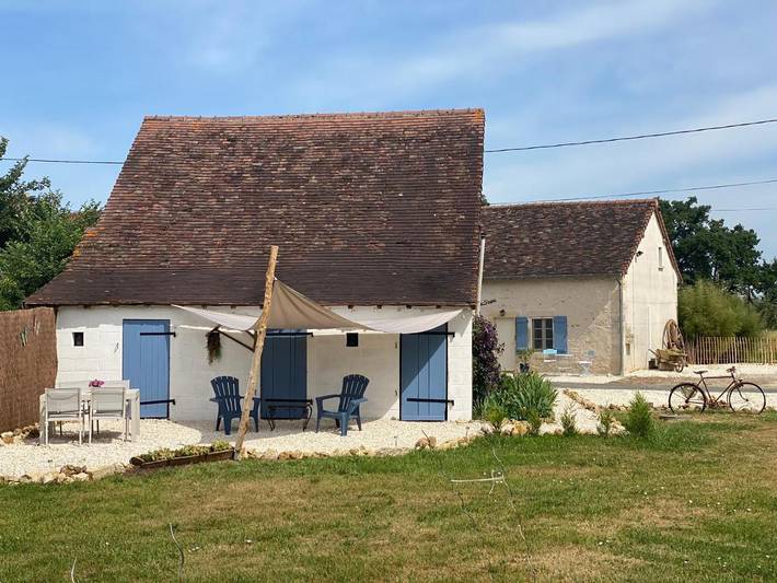 Maison de vacances pour 2 personnes, avec Terrasse ainsi que Jardin et Vue
