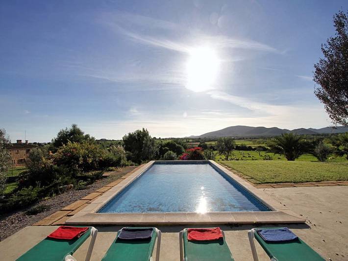 Ferienhaus für 7 Personen, mit Terrasse und Garten sowie Pool in Porto Cristo - 2