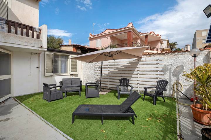 Ferienwohnung für 4 Personen, mit Garten