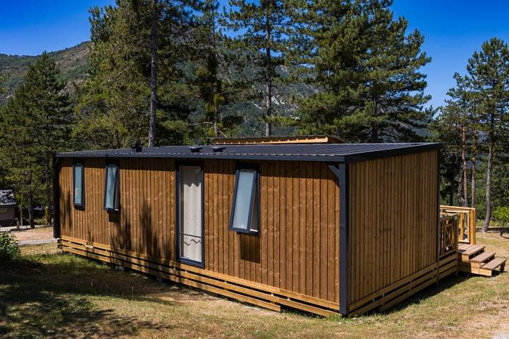 Camping für 4 Personen, mit Balkon/Terrasse und Terrasse in der Verdonschlucht - 2