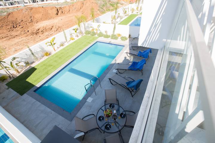 Villa Prol25, schöne 2bdr Protaras Villa mit Pool, in der Nähe von Fig Tree Bay in Protaras, Südzypern