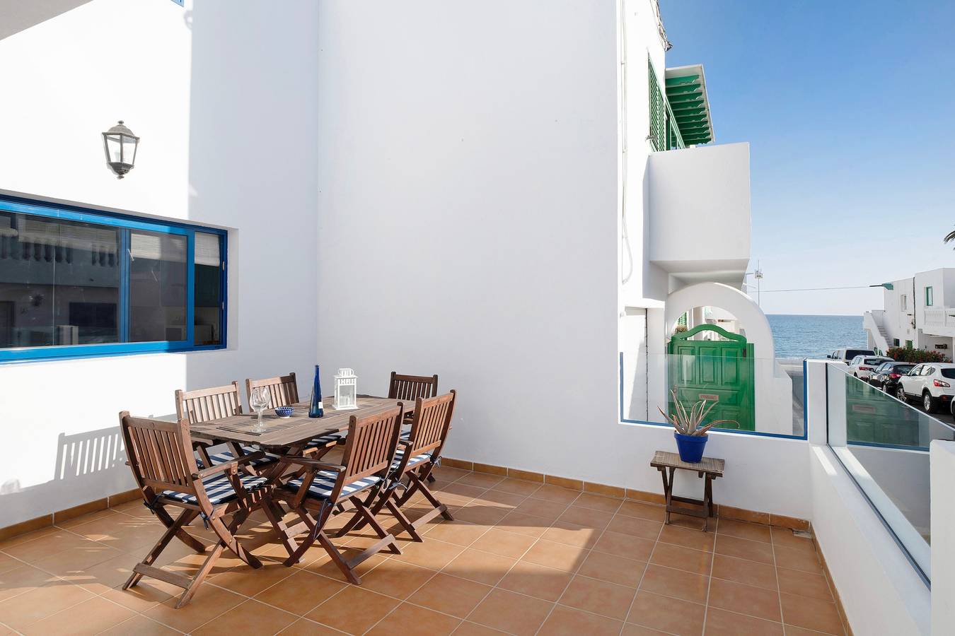 Casa Vacacional 'La Chinija' con Vistas al Mar, Terraza Privada y Wi-Fi in Playa Honda, San Bartolomé