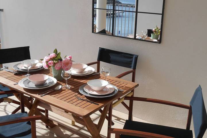 Gîte pour 4 personnes, avec balcon dans Port De Marseillan