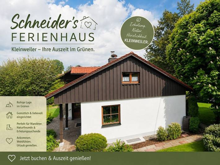 Ferienhaus für 6 Personen, mit Garten