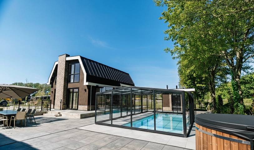 Ferienhaus für 10 Personen, mit Terrasse und Garten