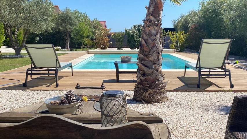 Location de vacances pour 6 personnes, avec Balcon et Terrasse ainsi que Jardin et Piscine à Rieux-Minervois - 2