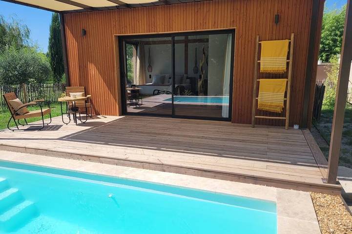 Cottage pour 2 personnes, avec jardin