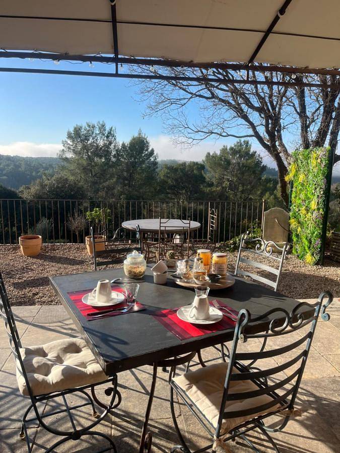 Chambre d’hôte pour 2 personnes, avec jardin ainsi que vue et piscine à Entrecasteaux - 3
