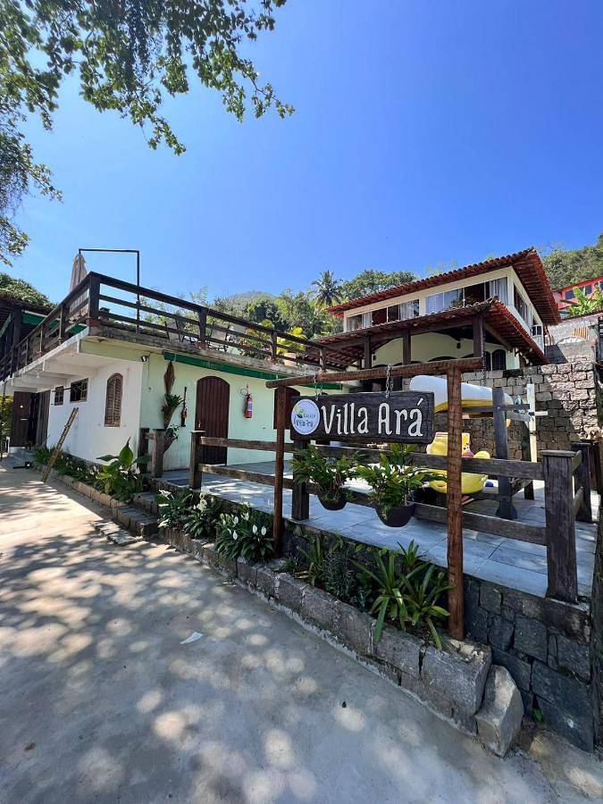 Pousadas para 4 pessoas, com balcão e vista em Ilha Grande