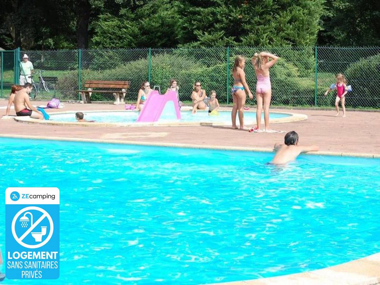 Zecamping 3* piscine dog friendly fitness tente 8m2 2 pers in Sauxillanges, Parc Naturel Régional Livradois-Forez