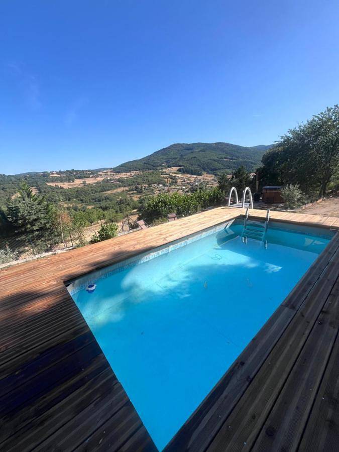 Location de vacances pour 12 personnes, avec Jacuzzi et Terrasse ainsi que Jardin et Bassin pour enfant à Satillieu - 3