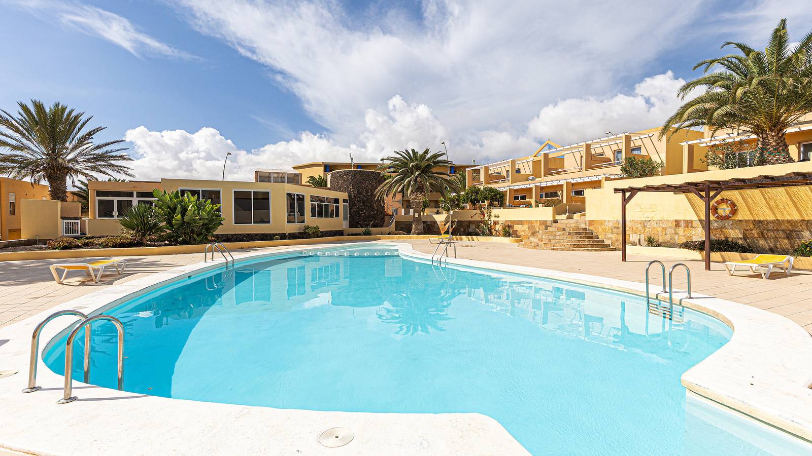 Private Terrace Home - Pool + Wifi in Südliche Bucht Costa Calma, Pájara