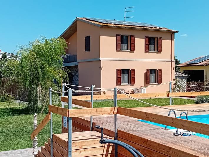 Apartamento para 8 personas, con jardín y piscina para niños en Grosseto