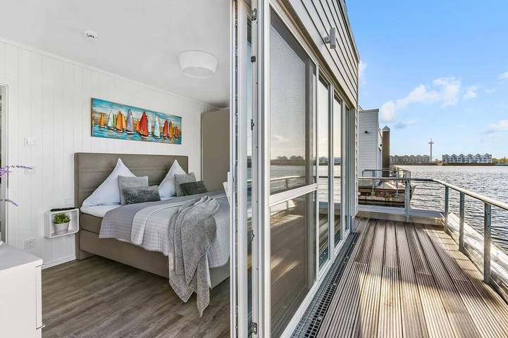 Hausboot für 4 Personen, mit Sauna und Balkon in Olpenitz - 2