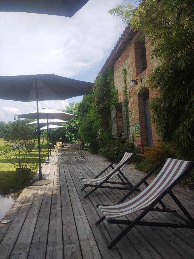 Quadruple Room with Garden View in Nègrepelisse, Tarn-et-Garonne