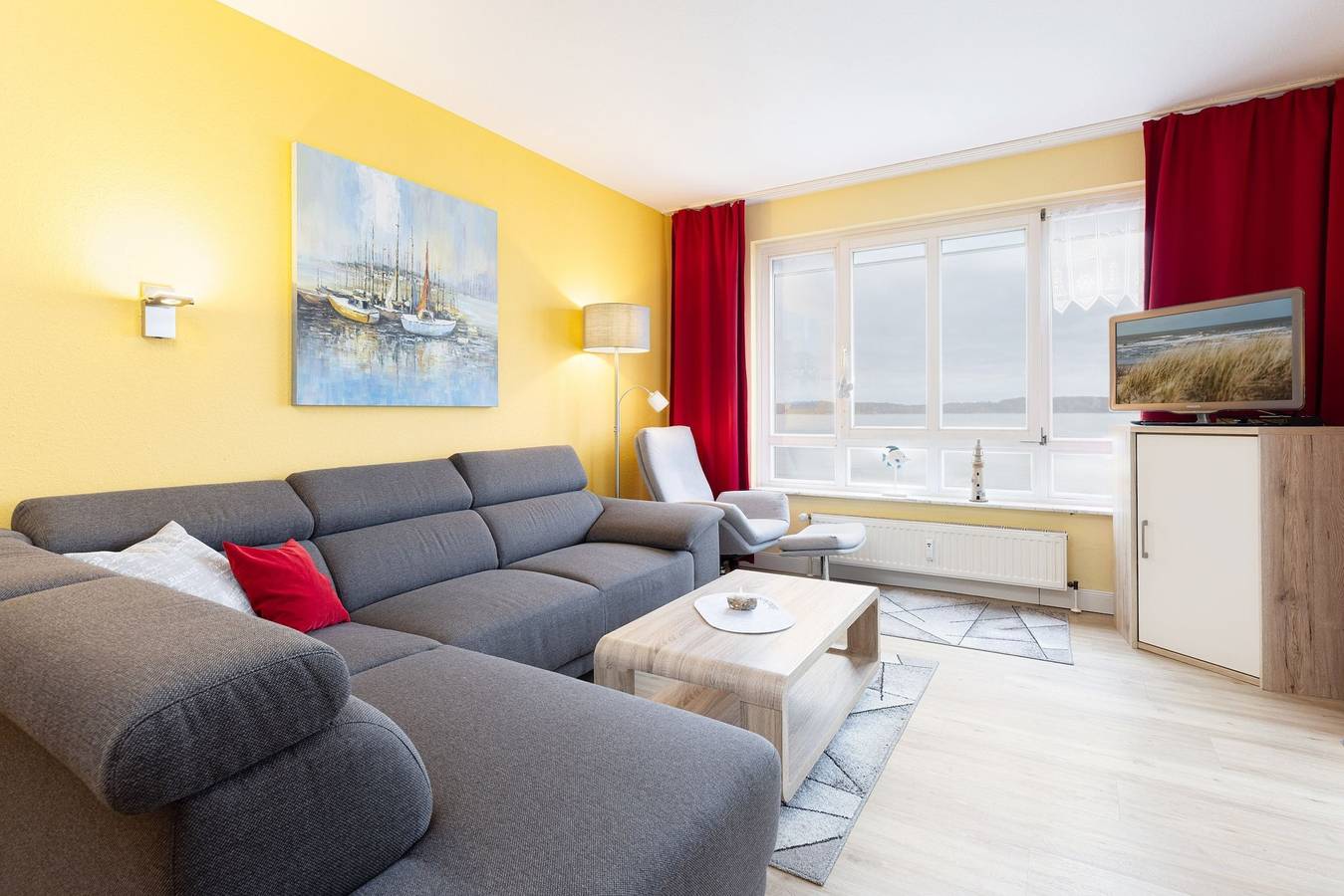Ganze Ferienwohnung, Strandhotel Laboe Nr. 24 in Kieler Förde, Laboe