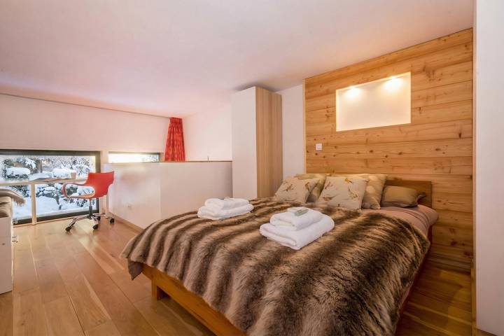 Ganze Wohnung, Grand Roc B22 260m from Slopes, View, Parking & WiFi in Argentière, Chamonix