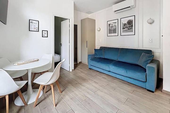 Appartement de vacances pour 4 personnes, avec balcon à Cap-d'Ail
