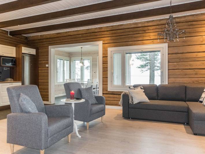 Chalet für 10 Personen, mit Balkon und Sauna in Finnland - 3