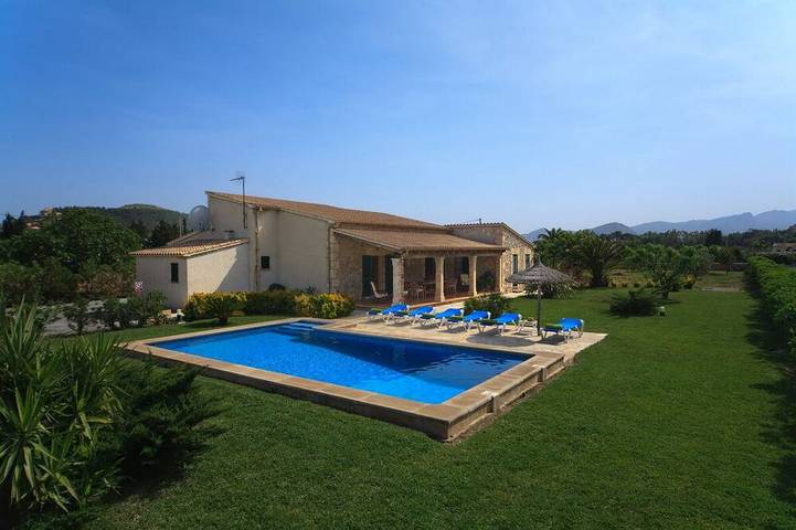 Finca mit Pool für 6 Personen, mit Garten in Las Palmeras