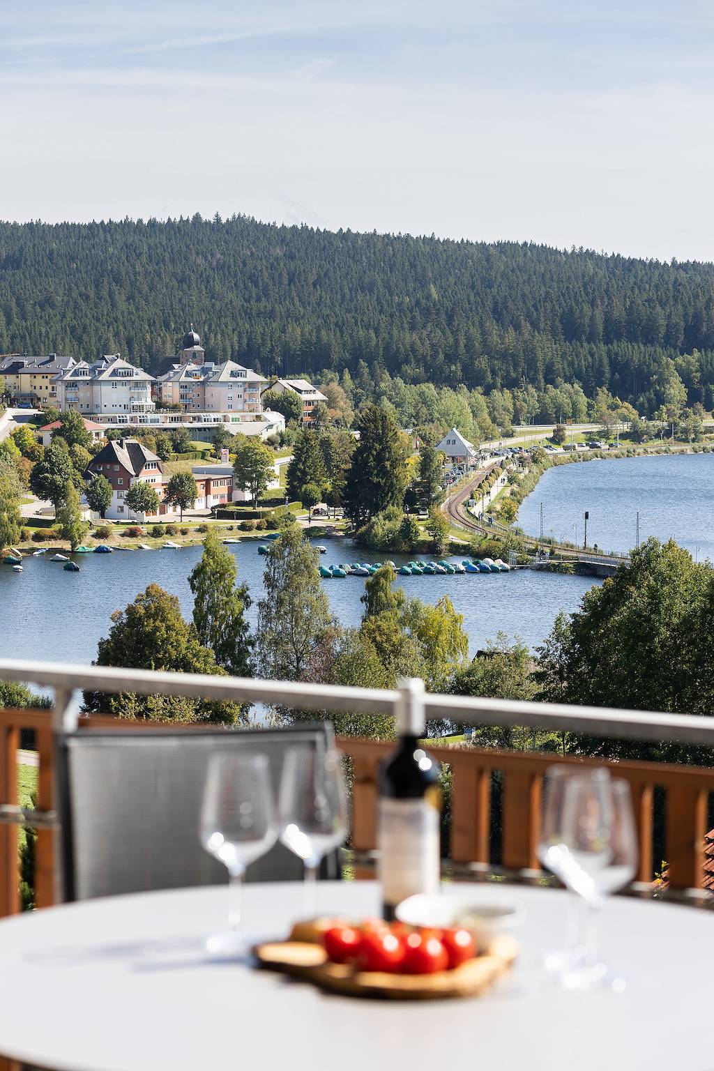 Ganze Ferienwohnung, Ferienwohnung Seeglück mit großzügigem Südbalkon und herrlichem Seeblick in Suedlicher Schwarzwald, Schluchsee