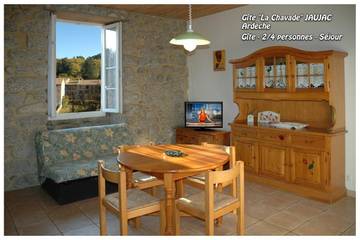 Gîte pour 4 personnes à Jaujac