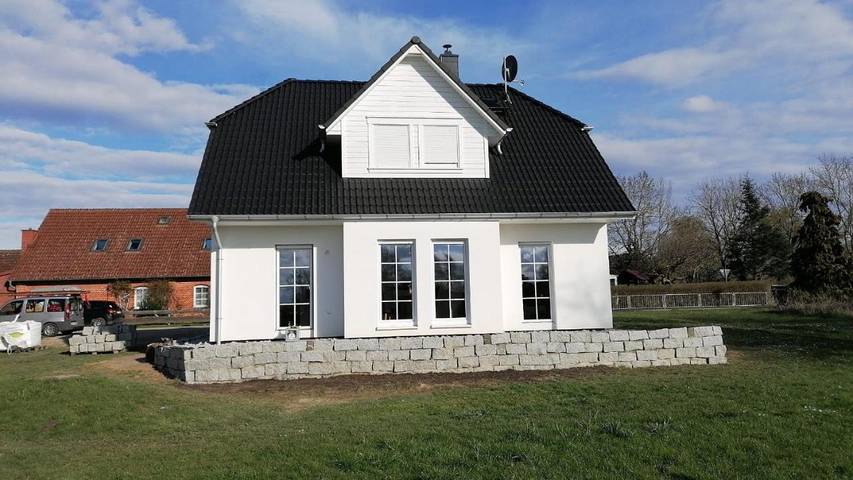 Ferienhaus für 4 Personen, mit Terrasse und Garten sowie Ausblick in Ankershagen