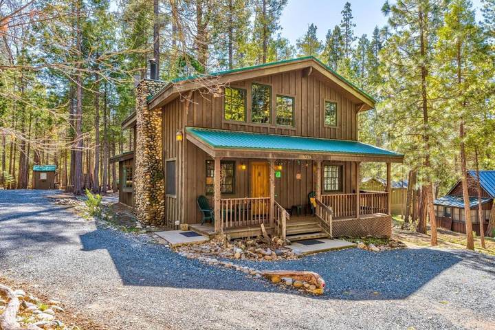 Natuurhuisje voor 9 personen, met terras in Yosemite National Park