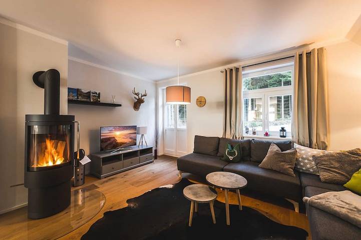 Ferienwohnung für 4 Personen, mit Garten