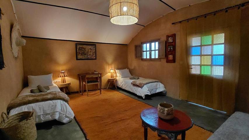 Gîte pour 3 personnes, avec sauna et piscine ainsi que vue et jardin à Ourika (roman) - 2